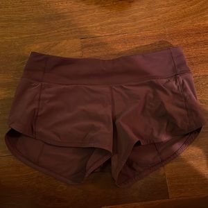 Lululemon Speed Up Shorts